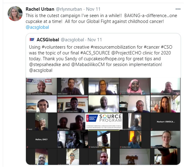 Our 1st international online presentation…