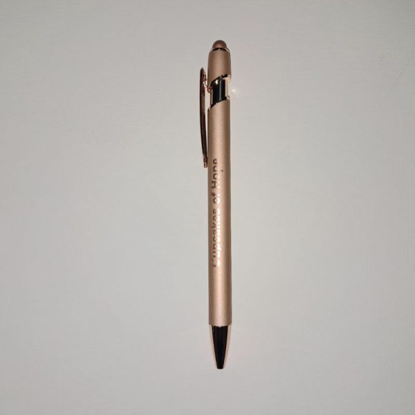 Rose gold pen